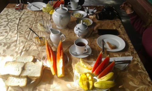 Jídlo v chaty nebo okolí