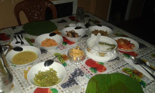 Jídlo v chaty nebo okolí