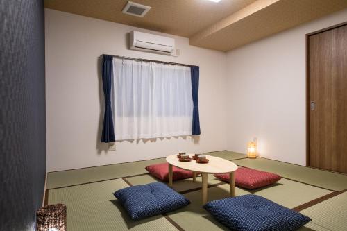 Posezení v ubytování Ryokan Ichinao