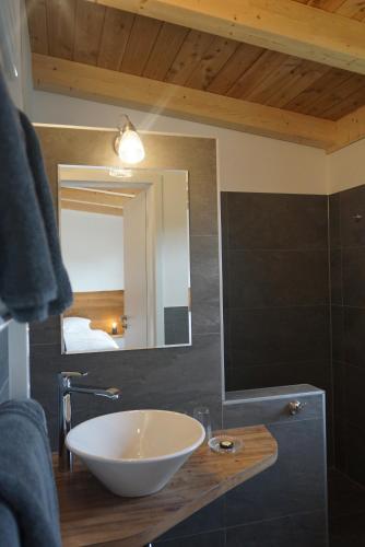 Koupelna v ubytování Hotel Rappenhof