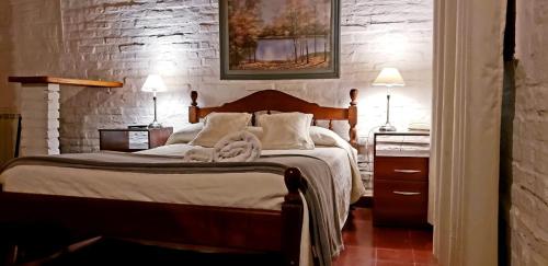 Postelja oz. postelje v sobi nastanitve Hotel Las Liebres
