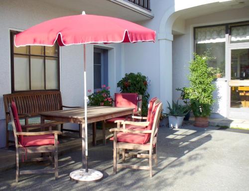 Patio nebo venkovní prostory v ubytování Mitschighof - Apartments und Pension - Heidis-Welt, Mitschig