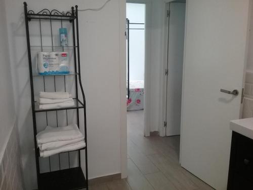 Postel nebo postele na pokoji v ubytování New Trendy apartment