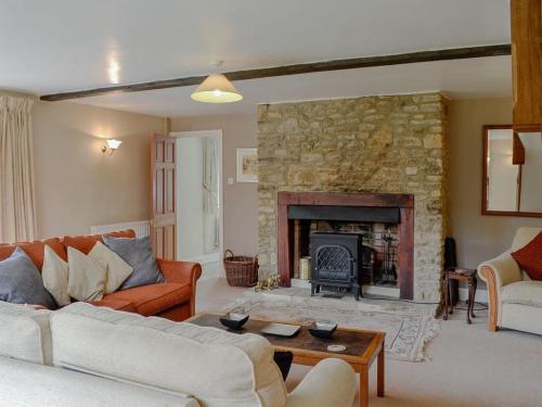 A seating area at Sloe Trees 