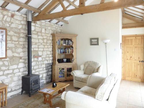 A seating area at Sand Piper Cottage 