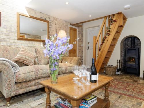 A seating area at Stearn Cottage 