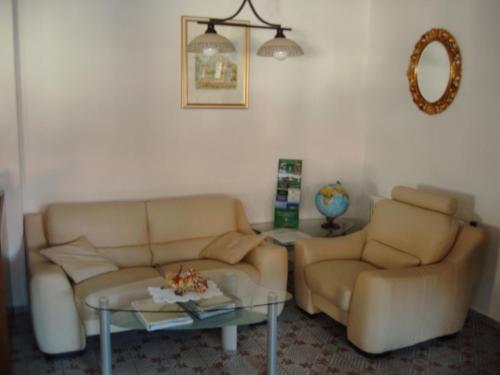 Zona de estar de Pension Wald