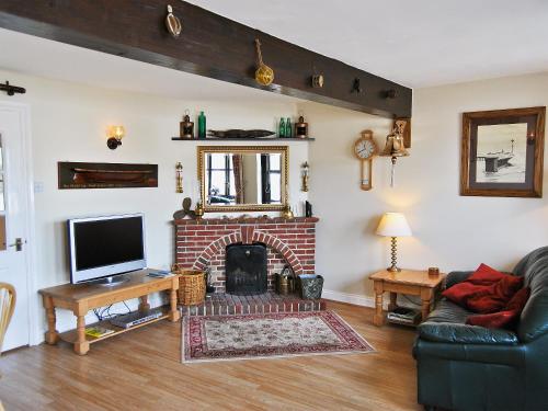 A seating area at Marina View 