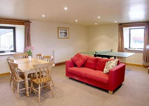 A seating area at The Barn 