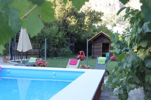 Kolam renang di atau dekat dengan Casa Rural Olivillas Garden-Sierra Nevada