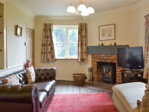 A seating area at Keepers Cottage 