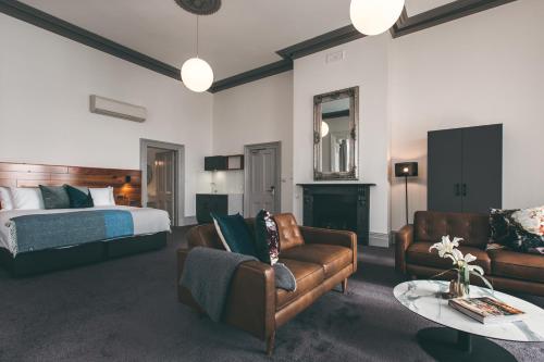 Posteľ alebo postele v izbe v ubytovaní Maylands Lodge