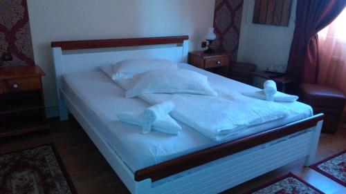 Cama o camas de una habitación en Vila Nicoleta