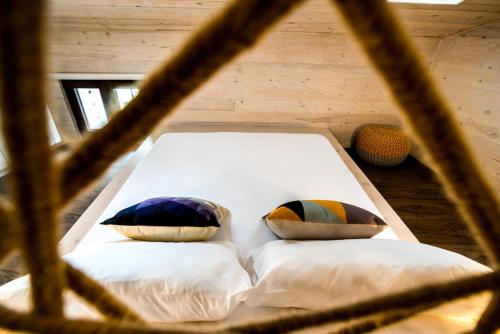 Una cama o camas en una habitación de Font Catxa
