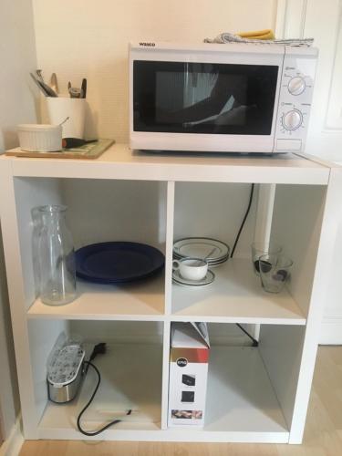 Kuchyň nebo kuchyňský kout v ubytování AD Apartment