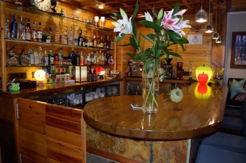 Nápoje v ubytování Mauberme Mountain Boutique Hotel