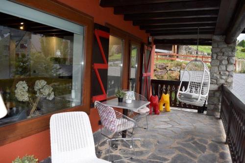 Balkón nebo terasa v ubytování Mauberme Mountain Boutique Hotel