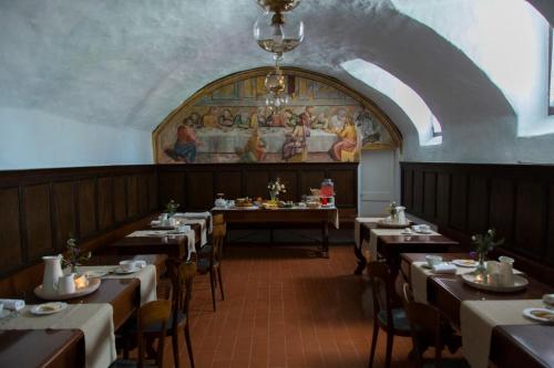 Restaurace v ubytování Convento San Bernardino