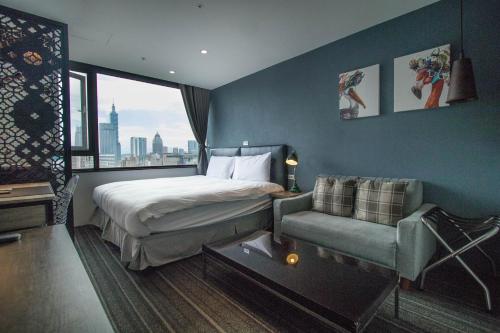 A bed or beds in a room at NK Hostel