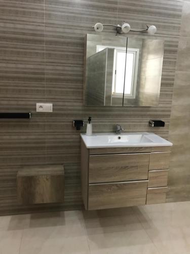 Koupelna v ubytování Tanger Jenane Marjane