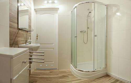 Koupelna v ubytování Willa Maksym