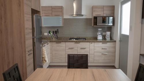 A kitchen or kitchenette at Two Keys
