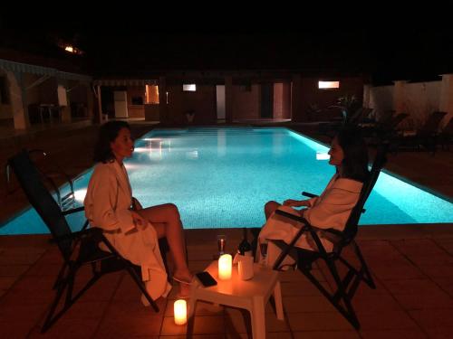 Piscina en o cerca de Pawlonia Villa Kvareli