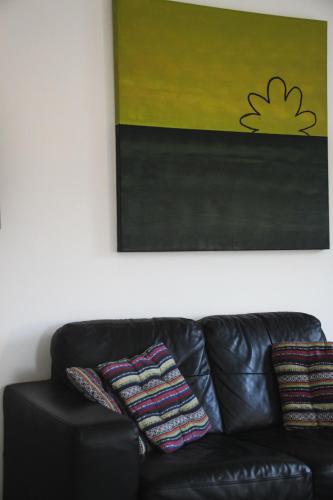 Posezení v ubytování Hoeve "doodleger"