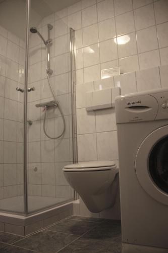 Koupelna v ubytování Hoeve "doodleger"