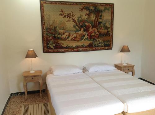 Postel nebo postele na pokoji v ubytování Villa Cadenza