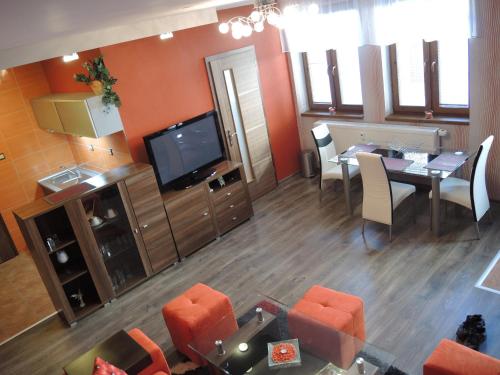 Apartmany Rudolfにあるテレビまたはエンターテインメントセンター