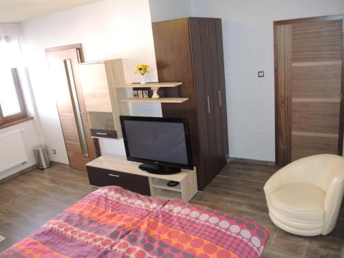 Apartmany Rudolfにあるテレビまたはエンターテインメントセンター