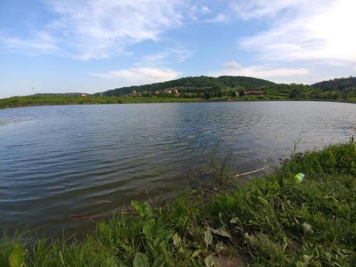 a view of a large body of water at Apartments Domaćinstvo Nikolić in Valjevo