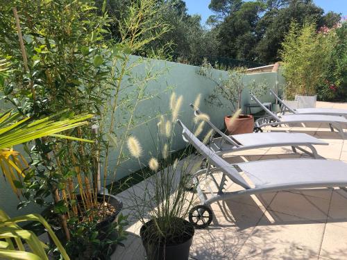 Zahrada ubytování Villa Catharina