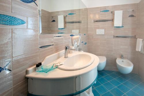 Phòng tắm tại Villa Viviani