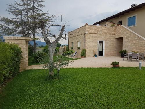 Zahrada ubytování B&B Mellon