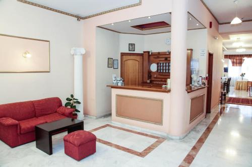 Zona de estar de Alexiou Hotel
