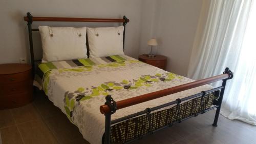 Postel nebo postele na pokoji v ubytování Eve's house