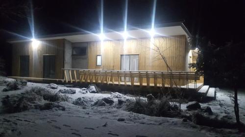 Cabañas Golem - Camino Termas de Chillán im Winter