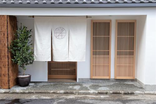 Muka bangunan atau pintu masuk Auberge AZABU