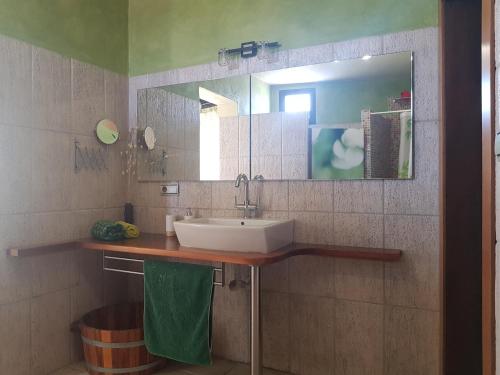Kúpeľňa v ubytovaní Casa del Mirador