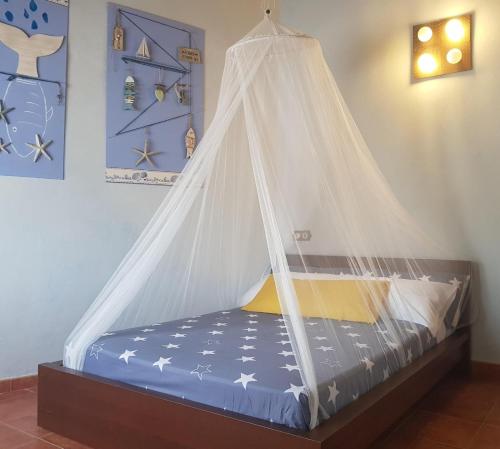 Posteľ alebo postele v izbe v ubytovaní Casa del Mirador