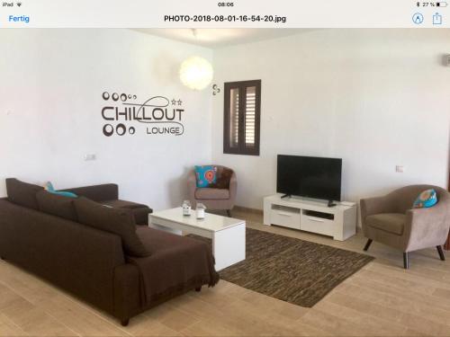 Χώρος καθιστικού στο Casa Ocean View
