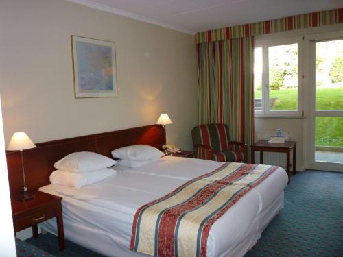 Postel nebo postele na pokoji v ubytování Best Western Plus Park Hotel Brussels