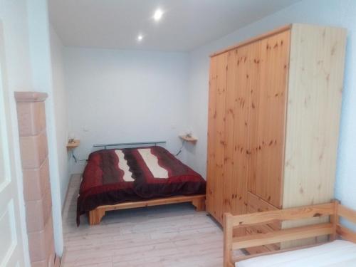 Postel nebo postele na pokoji v ubytování Ferienwohnung Sorgatz