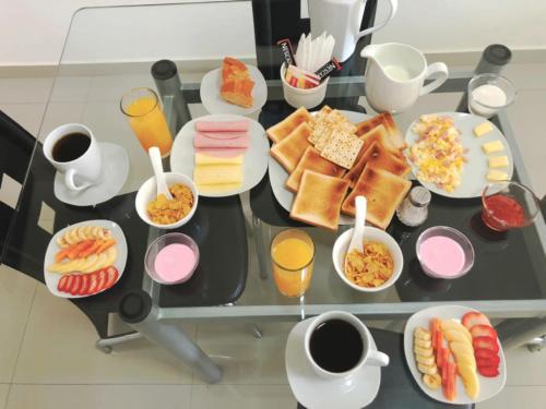 Mad på lejlighedshotellet eller i nærheden