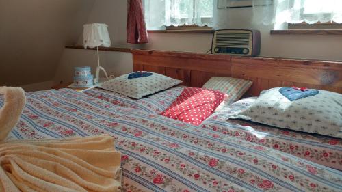 Postel nebo postele na pokoji v ubytování Stará Izba