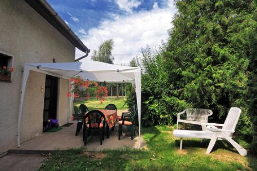 Κήπος έξω από το Visegrád Vendégház-Apartman