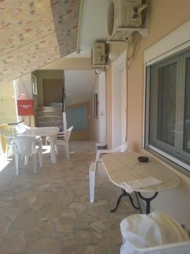 Χώρος καθιστικού στο Maria Apartments