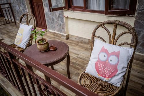 Balcone o terrazza di Mingtang Boutique Cottage 名堂花园度假屋